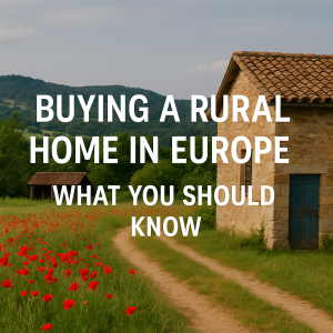 Read more about the article Buying a Rural Home in Europe – What You Should Know